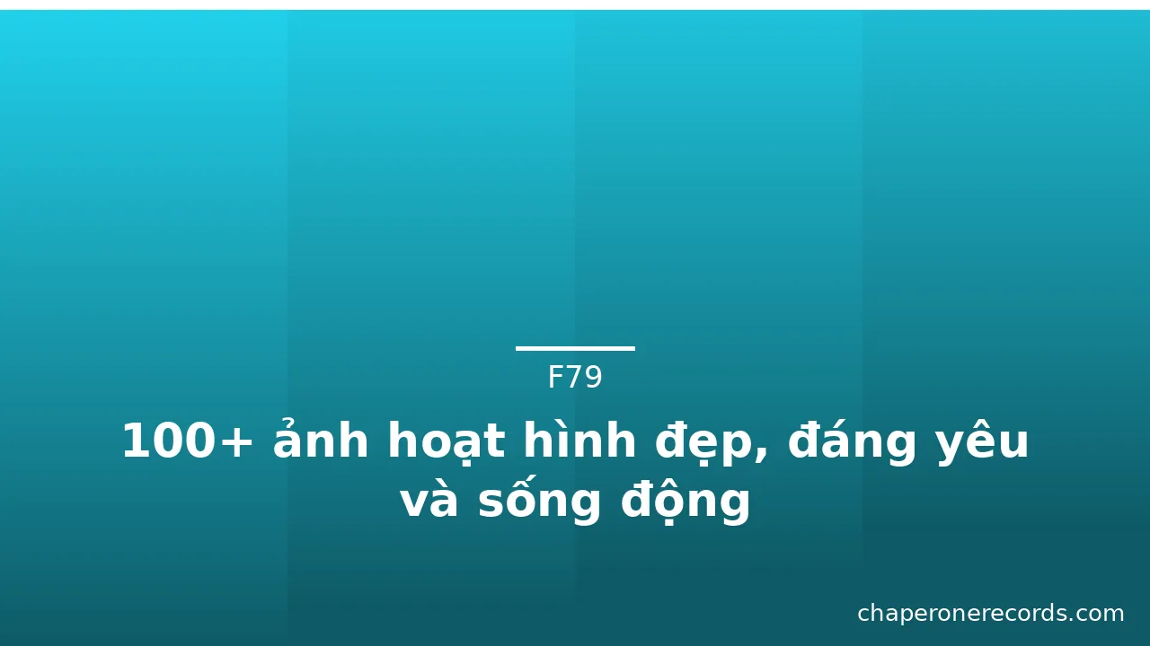 100+ ảnh hoạt hình đẹp, đáng yêu và sống động · ảnh 1