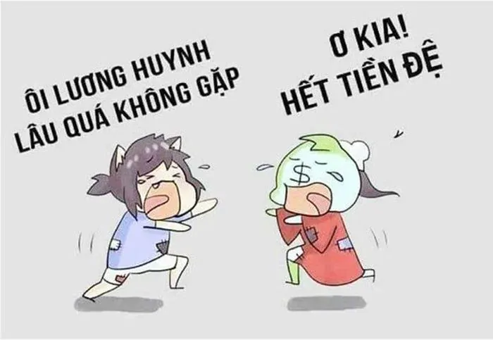 100+ ảnh meme hết tiền hài hước · ảnh 2