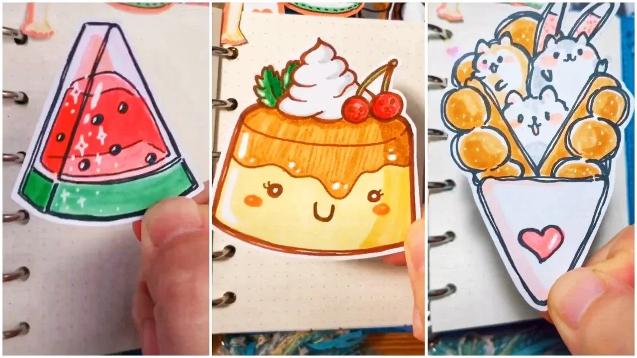 100+ hình vẽ cute đơn giản đồ ăn siêu đáng yêu · ảnh 2