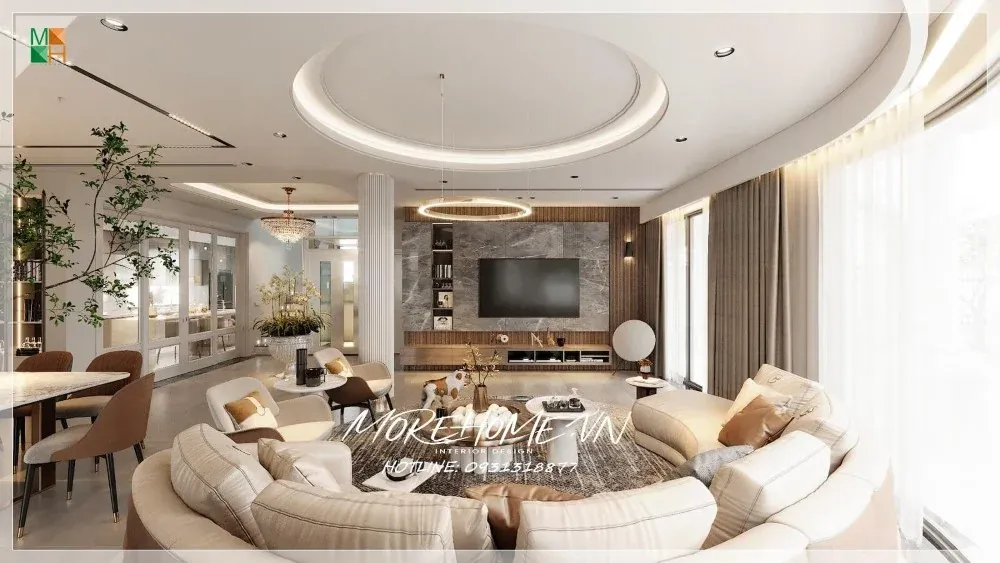 100+ mẫu trần thạch cao tuyệt đẹp cho mọi phòng khách
