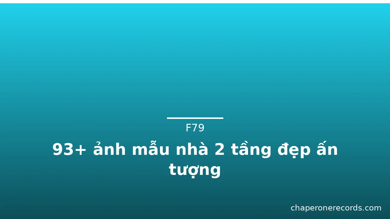 93+ ảnh mẫu nhà 2 tầng đẹp ấn tượng · ảnh 3