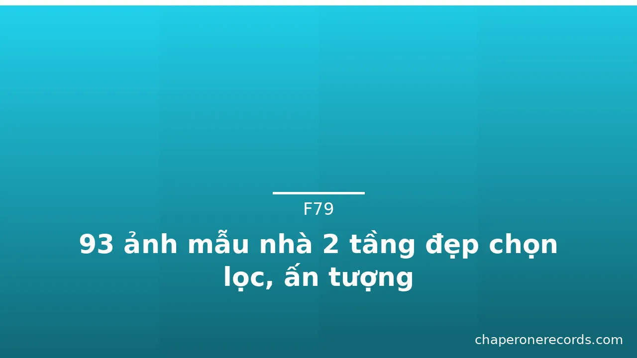93 ảnh mẫu nhà 2 tầng đẹp chọn lọc, ấn tượng · ảnh 2