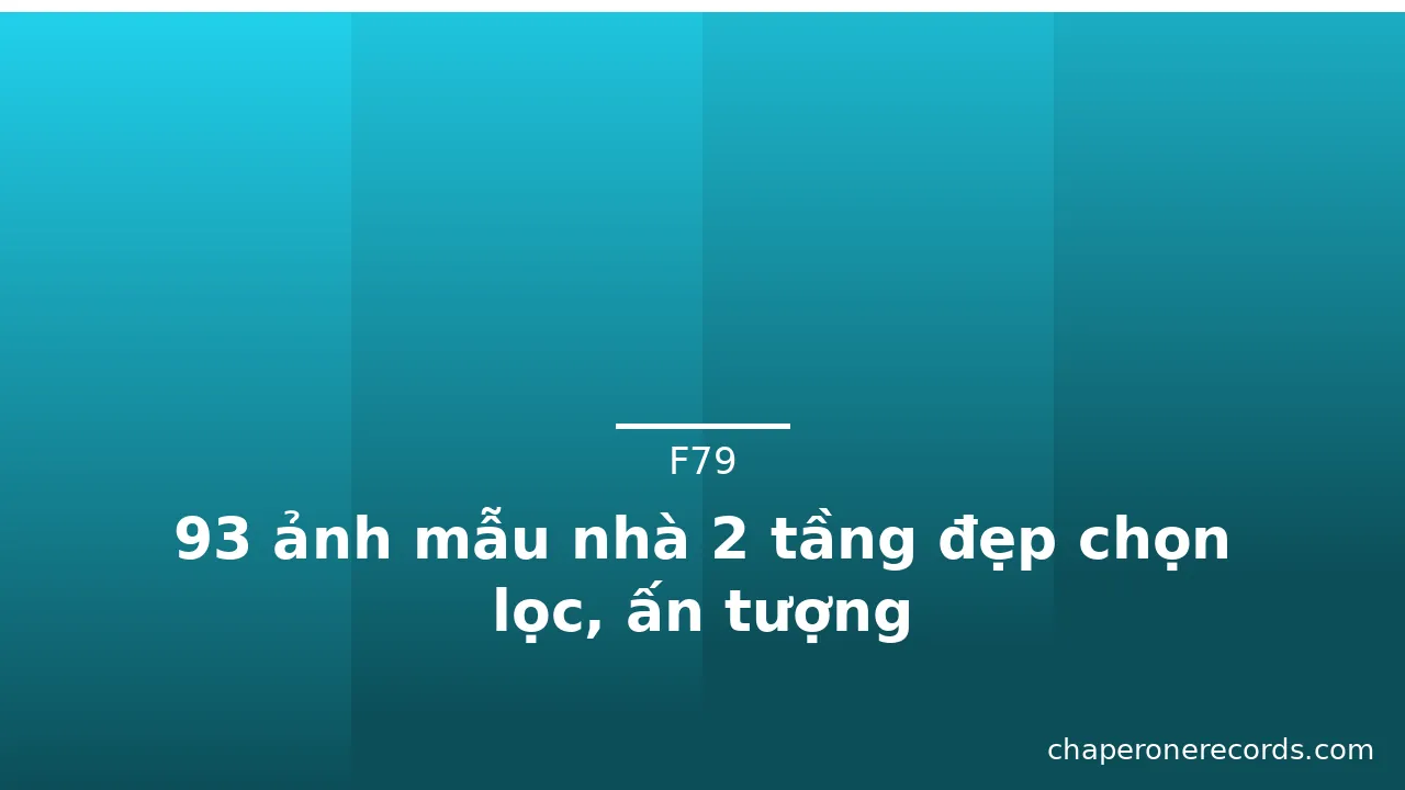 93 ảnh mẫu nhà 2 tầng đẹp chọn lọc, ấn tượng · ảnh 3