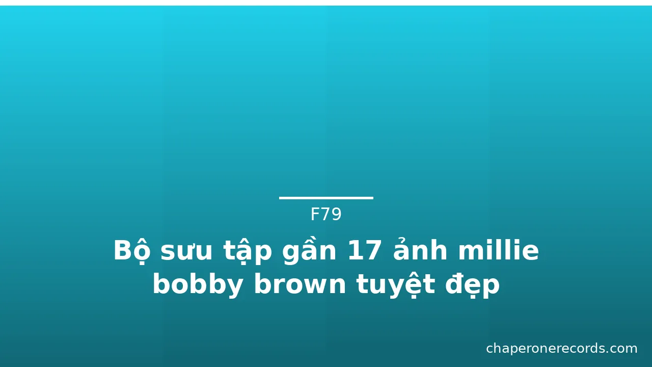 Bộ sưu tập gần 17 ảnh millie bobby brown tuyệt đẹp · ảnh 3