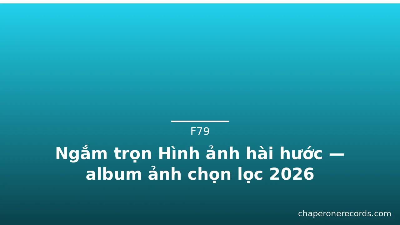 Ngắm trọn Hình ảnh hài hước — album ảnh chọn lọc 2026