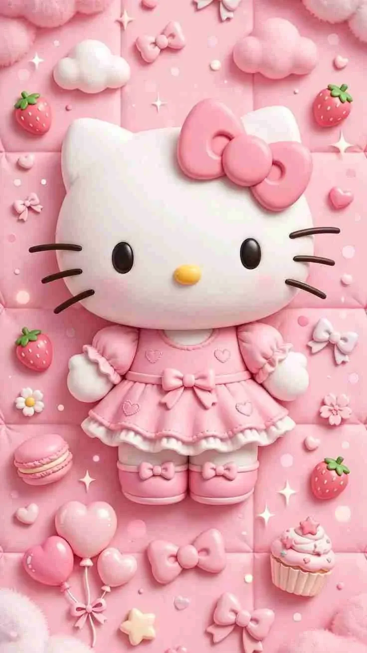 Tuyển tập 100+ hình hello kitty cute đốn tim fan mèo