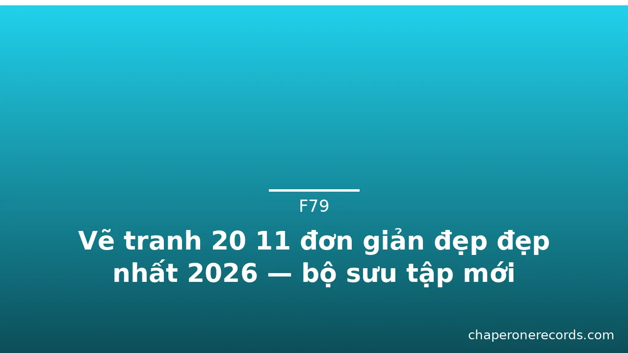 Vẽ tranh 20 11 đơn giản đẹp đẹp nhất 2026 — bộ sưu tập mới · ảnh 2